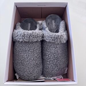 Aetrex® Mia Adjustable Strap Arch Support Slipper 9-9.5 BRAND NEW W BOX